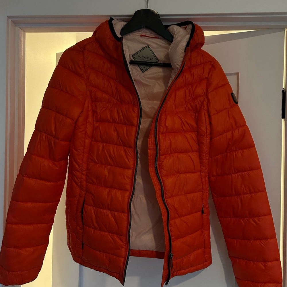 Noize Orange Puffer Jacket